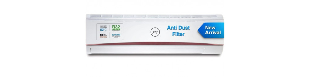 Air Conditioner: Godrej 2.0 Ton Rs.40564 to Rs.42699